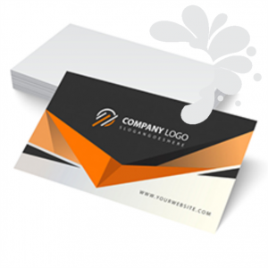 Cartão de visita Couchê 250g 9x5cm 4x0 Verniz Total Brilho Corte Reto 